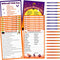 Kathfly 120 Pcs Halloween Games for Adults: 2 Sets of 40 Halloween Games Cards, 20 Answer Cards, and 20 Pencils