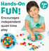 3+) Creativity for Kids Pom Pom Pictures: Animals - Preschool Learning Activities, Sensory Toys for Toddlers, Toddler