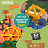 Barcaloo Kids Playground Pirate Ship Wheel - Yellow Steering Wheel for Swing Set, Toddler Playset
