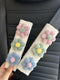 BNTR Car Seat Belt Cover 2PCS Stocking Stuffers Cute Creative Flower Safety Seatbelt