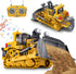 Samtop Rc Bulldozer Toys - Remote Control Bulldozer Construction Vehicles Trucks for