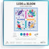 Galison Ludo in Bloom – Floral Version of Classic Ludo Board Game for Family Game Night, 2-4 Players