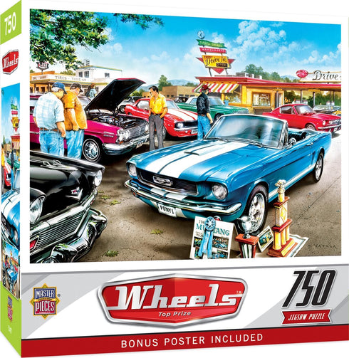 MasterPieces 750 Piece Jigsaw Puzzle for Adults and Family - Top Prize - 18"x24"