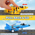 16 Playset, 3+ JOYIN Pcs Pull Back Airplane Toys, Boys Plane Aircraft Incl Helicopter, Fighter, Bomber, Gifts