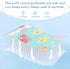 SyXIOP 28" 52" Cartoon Cute and Colorful Animals Cooling Baby Waterproof Crib Mattress pad x Breathable Crib Bumper