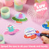 28 Packs JOYIN Valentines Day UFO Alien Cards with Colored Springs, Stress Relief Fidget Coil Springs Toys