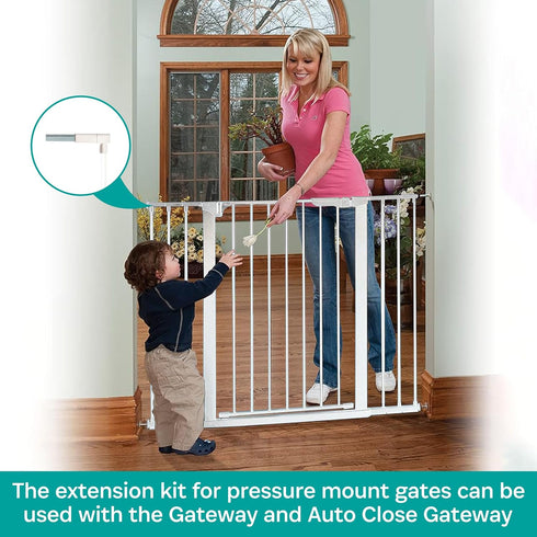 Kidco Gateway Extension - Child Safety Extension Set for Stress-Free Assembly