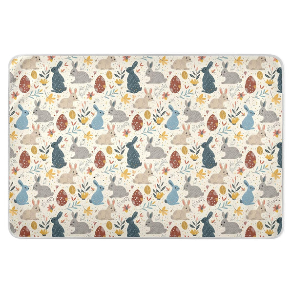 siphylline Retro Easter Bunnies Extra Large Resuable Baby Bed Pad Highly Absorbent Diaper