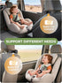 NUOTUN 40 4.3'' 1080P 360 Wireless Baby Car Camera - Hours Rechargeable Battery with Auto Sleep & Night Vision, HD