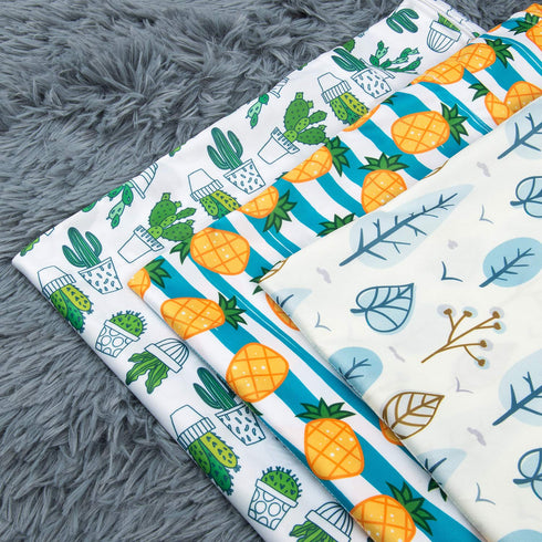 babygoal Wet Dry Bags 3 Pack for Baby Cloth Diapers, Washable Travel Bags for Beach, Pool, Gym