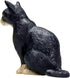 MOJO Cat Sitting Black and White Toy Figure