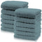 Cute Castle 12 Pack Muslin Baby Washcloths - Large 12'' by 12'' - Ultra