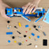City Police Mobile Command Center Truck Building Blocks, Mobile Police Unit with Cop Cars, STEM Toy Kit
