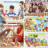 Ganowo 30pcs Party Favors, Fidget Snake Cube Mini Twist Puzzle for Kids 4-12, Goodies Bag Filler