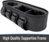 Habitat Universal Stroller Snack Tray with Insulated Cup Holder - Divided Compartment with Secure Non-Slip Straps |