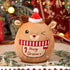 14 Inches Athoinsu Light up Musical Christmas Elk Soft Plush Pillow Xmas Reindeer Plush Pillow for Toddler Kids Boys