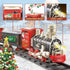 Set 4-8 20-Piece Set JQ JUQU Electric Train for Kids Ages with Lights and Music - Toy Train and Tracks for Children