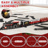 NIPLOOOW Set 3-5, 3 4 5 6 7 8 Train for Toddlers Electric Alloy Train Toy with Realistic Sound, Lights and Smoke
