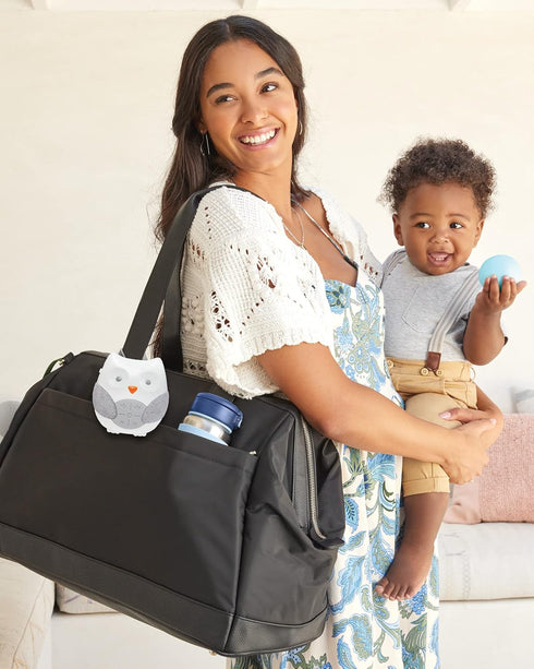 Owl-Themed Portable Baby Sound Machine for On-the-Go Comfort