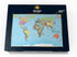 MyPuzzle Color World Map - Premium 500 Piece Jigsaw Puzzle for Adults, Borders, Countries, Roads, Cities