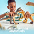 JOYIN Big Dinosaur Toys for Toddlers, 6 Piece Large Soft Dinosaur Figures with Educational Book, Realistic Toys for