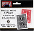 Bicycle Standard Index Playing Cards (Black/Red), Pack of 4