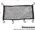 Radio Flyer Voya XT Cargo Net, Rear Storage Net for Stroller Wagons, Durable and Secure Stroller Organizer, Compatible