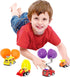24 JOYIN Pcs Filled Easter Eggs with Pull Back Construction Cars, Prefilled Easter Egg with Vehicle for Kid Boys