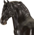 Breyer Traditional Series Harley Harlequin Draft Tack Pony - 1:9 Scale Model #1805, Black & White