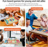 '-10 1 3+ QZMTOY Large Fast Sling Puck Game Air Hocky Table Game Bowling Games in Family Games for Boys