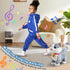 Ylpaprm Set Gray Walking Cat Interactive Toy Cat for Girl Repeat What You Say Toy Kitten Talking Singing Dancing Touch