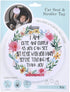 Cute Flower Tag - I'm Cute and Cuddly As Can Be but Please Wash Your Hands Before Touching Me (Baby Safety No Touching