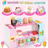 Set, Playset 3 4 5 6 7 8+ INNOCHEER Ice Cream Toy, Wooden Ice Cream Play Pretend Play Kitchen Toys, Ice Cream Toys