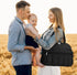 FullWoyi Mommy Diaper Bag Tote, Puffer Diaper Tote Bags Crossbody Hospital Bag Travel Large Bag, with Pacifier Case