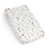Sweet Jojo Designs Boho Floral Garden Flower Girl Baby Changing Pad Cover