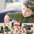 AMOR PRESENT 307 PCS Army Toys Military Set with Plastic Toy Soldiers, Figures, Accessories, Vehicles, and Aircraft