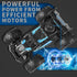 2.4GHz 25KM/H 1:18 1800mAh 6+ Carox Remote Control Car, High Speed RC Car, Off-Road Monster Truck with LED Lights