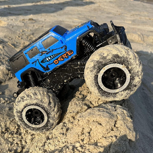 Threeking 1:16 SUV Toys RC Car Truck, Waterproof Remote Control Cars Suitable for All Terrain 4WD Off-Road Gifts for