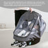 Miracle Baby Car Seat Rain Cover, Universal Infant Car Seat Weather Shield with Storage Bag,Waterproof Baby Car Seat