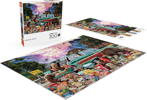 Buffalo Games - Garry Walton - 300 Piece Jigsaw Puzzle for Adults - Yosemite Picnic