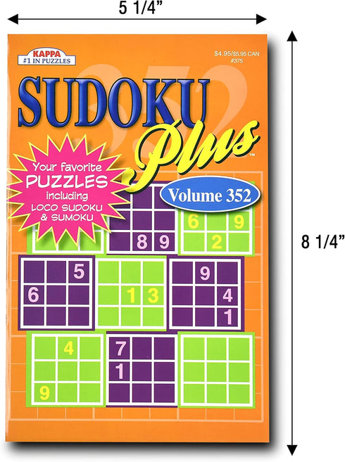 17-Pack Sudoku Puzzles for Adults, Large WordSearch Puzzle for Seniors, Brain Stimulation Activity Books (Variety Pack