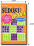 17-Pack Sudoku Puzzles for Adults, Large WordSearch Puzzle for Seniors, Brain Stimulation Activity Books (Variety Pack