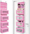 Giraffe Creation Over Door Organizer with 4 Large Capacity Pockets, Hanging Organizer Storage for