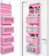 Giraffe Creation Over Door Organizer with 4 Large Capacity Pockets, Hanging Organizer Storage for