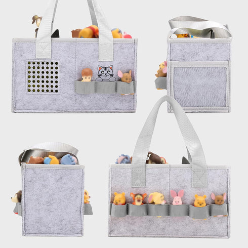 Set MEILADY-X Case for Toniebox Starter - Bag for Tonies Figurines | Portable Carrying Case for Educational Musical Toy