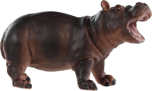 Safari Ltd. Hippopotamus Baby Toy Figurine - Realistic, Hand-Painted 2.95" Model Figure