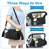 Accmor Universal Stroller Organizer with Insulated Cup Holder, Detachable Phone Bag & Shoulder Strap, Fits Uppababy,