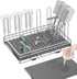 Baby Bottle Drying Rack Organizer Stainless Steel Large Countertop Glass Water Bottle