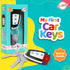 Toy Car Keys, Real Looking Play Toddler Remote Car Key with Lights and Sound Effects for Boys Girls Age 3+