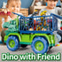 2-4, 3-5 8 2 3 4 5 6 Dinosaur Truck for Kids Dinosaur Action Figure Toys for Toddler with Dinosaur Figures, Play Mat